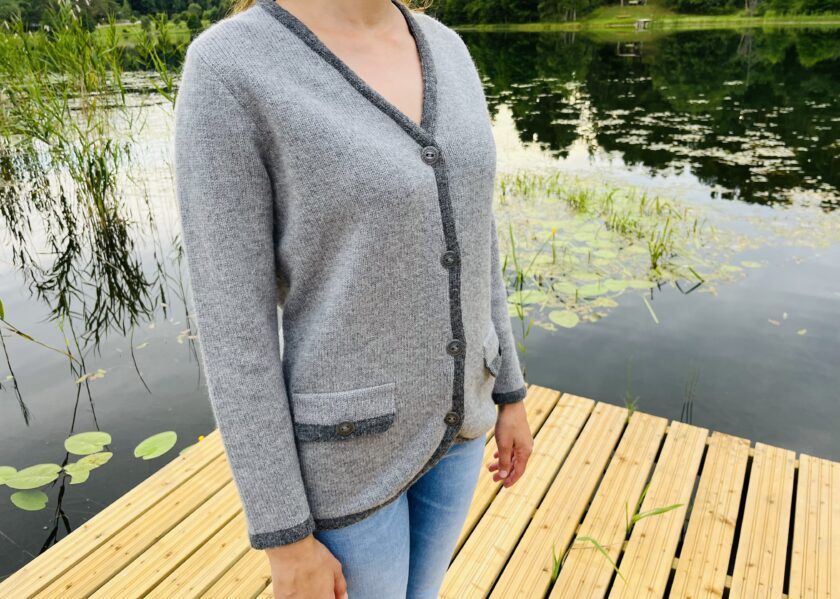 Natūralios vilnos megztinis. KLASIKA