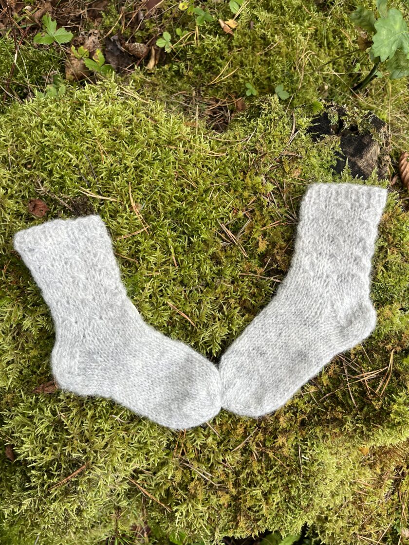 Vaikiškos vilnonės kojinės SIDABRO PŪKAS - Image 5